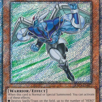 Elemental HERO Stratos (Platinum Secret Rare) [RA03-EN177] Platinum Secret Rare