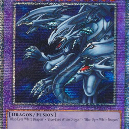 Blue-Eyes Ultimate Dragon (Quarter Century Secret Rare) [RA03-EN178] Quarter Century Secret Rare