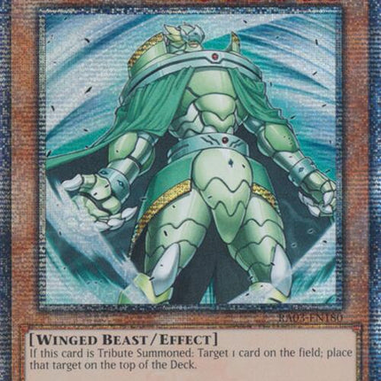 Raiza the Storm Monarch (Quarter Century Secret Rare) [RA03-EN180] Quarter Century Secret Rare