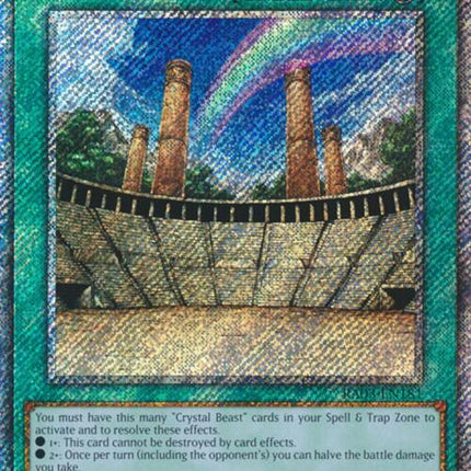Ancient City - Rainbow Ruins (Platinum Secret Rare) [RA03-EN181] Platinum Secret Rare