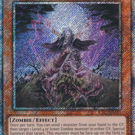 Zombie Master (Platinum Secret Rare) [RA03-EN185] Platinum Secret Rare