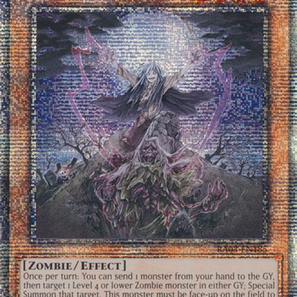 Zombie Master (Quarter Century Secret Rare) [RA03-EN185] Quarter Century Secret Rare