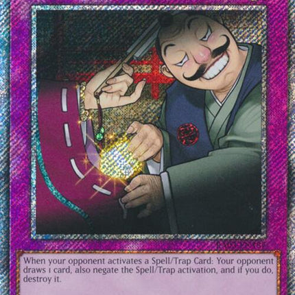 Dark Bribe (Platinum Secret Rare) [RA03-EN187] Platinum Secret Rare