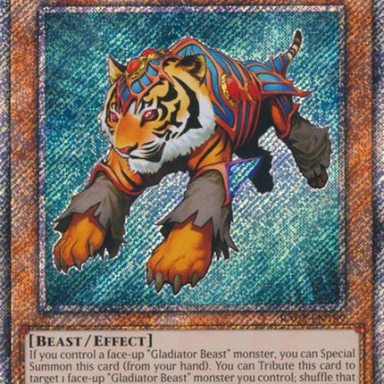 Test Tiger (Platinum Secret Rare) [RA03-EN189] Platinum Secret Rare