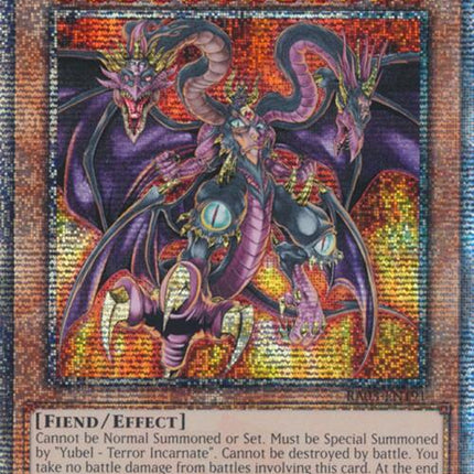 Yubel - The Ultimate Nightmare (Quarter Century Secret Rare) [RA03-EN191] Quarter Century Secret Rare