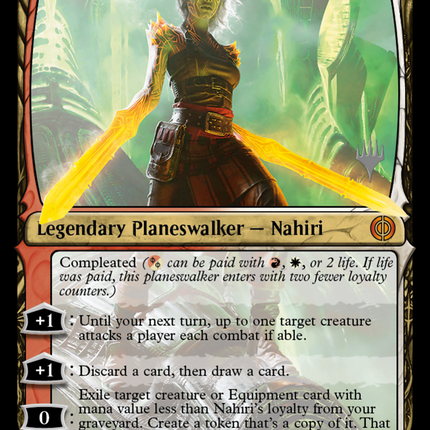 Nahiri, the Unforgiving (Promo Pack) [Phyrexia: All Will Be One Promos]