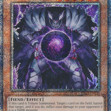 Caius the Shadow Monarch (Quarter Century Secret Rare) [RA03-EN194] Quarter Century Secret Rare