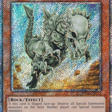 Fossil Dyna Pachycephalo (Platinum Secret Rare) [RA03-EN195] Platinum Secret Rare