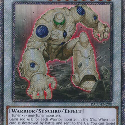 Colossal Fighter (Platinum Secret Rare) [RA03-EN200] Platinum Secret Rare