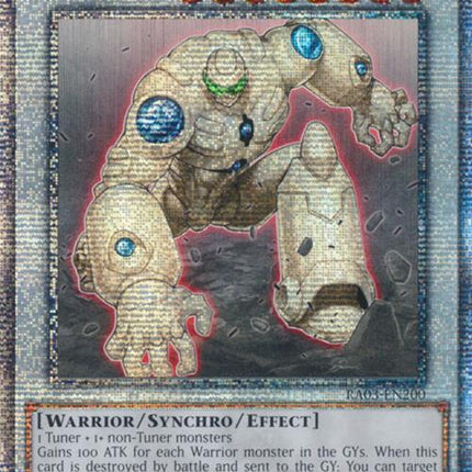 Colossal Fighter (Quarter Century Secret Rare) [RA03-EN200] Quarter Century Secret Rare