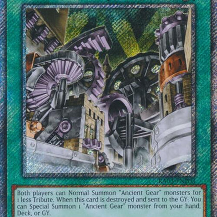Geartown (Platinum Secret Rare) [RA03-EN203] Platinum Secret Rare