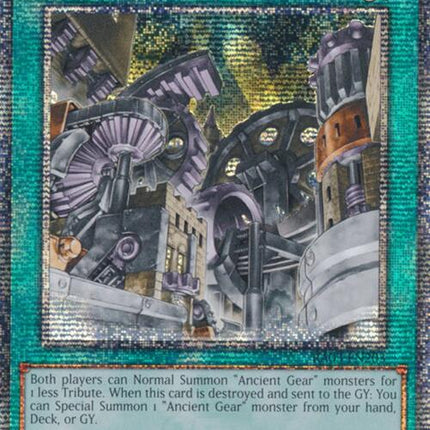 Geartown (Quarter Century Secret Rare) [RA03-EN203] Quarter Century Secret Rare