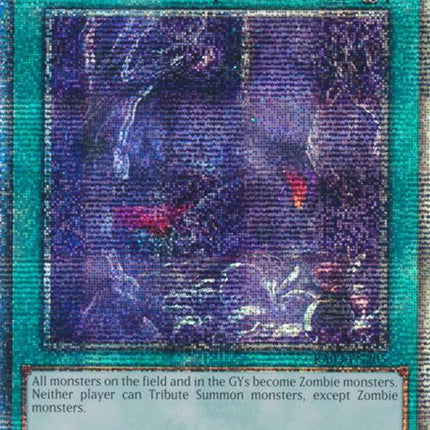 Zombie World (Quarter Century Secret Rare) [RA03-EN205] Quarter Century Secret Rare