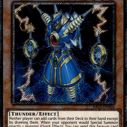 Thunder King Rai-Oh (Platinum Secret Rare) [RA03-EN206] Platinum Secret Rare