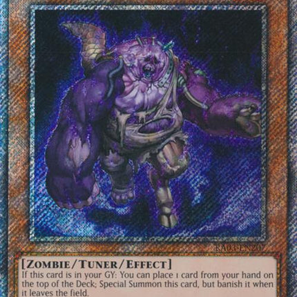 Plaguespreader Zombie (Platinum Secret Rare) [RA03-EN207] Platinum Secret Rare