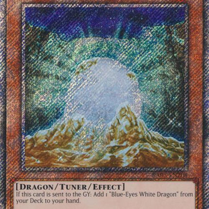 The White Stone of Legend (Platinum Secret Rare) [RA03-EN208] Platinum Secret Rare