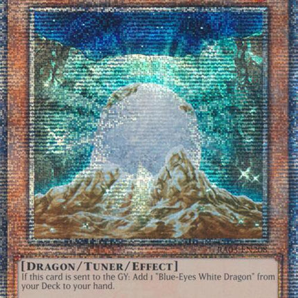 The White Stone of Legend (Quarter Century Secret Rare) [RA03-EN208] Quarter Century Secret Rare