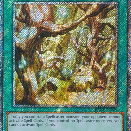 Secret Village of the Spellcasters (Platinum Secret Rare) [RA03-EN209] Platinum Secret Rare