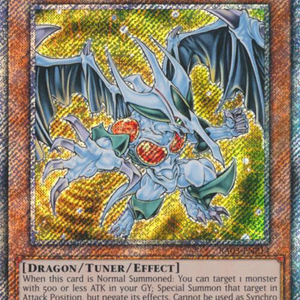Debris Dragon (Platinum Secret Rare) [RA03-EN214] Platinum Secret Rare