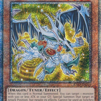 Debris Dragon (Quarter Century Secret Rare) [RA03-EN214] Quarter Century Secret Rare