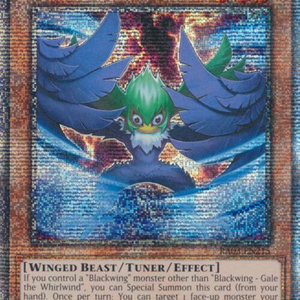 Blackwing - Gale the Whirlwind (Quarter Century Secret Rare) [RA03-EN215] Quarter Century Secret Rare