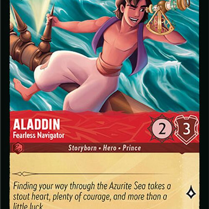 Aladdin - Fearless Navigator (112/204) [Azurite Sea]