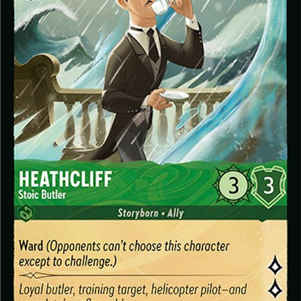 Heathcliff - Stoic Butler (78/204) [Azurite Sea]
