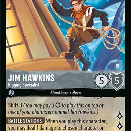 Jim Hawkins - Rigging Specialist (183/204) [Azurite Sea]