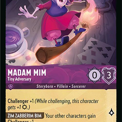 Madam Mim - Tiny Adversary (37/204) [Azurite Sea]