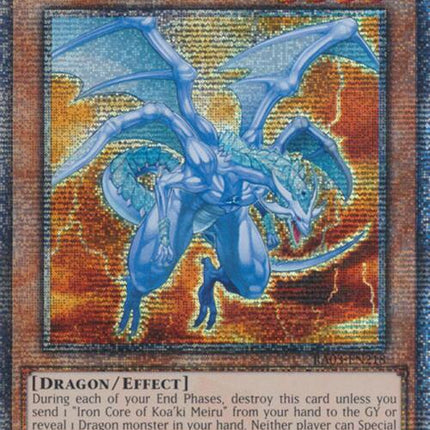 Koa'ki Meiru Drago (Quarter Century Secret Rare) [RA03-EN218] Quarter Century Secret Rare