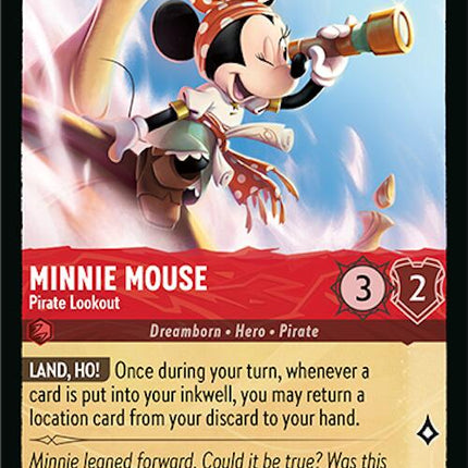 Minnie Mouse - Pirate Lookout (120/204) [Azurite Sea]