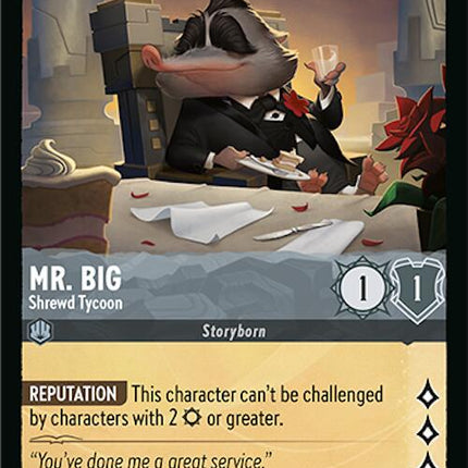 Mr. Big - Shrewd Tycoon (174/204) [Azurite Sea]