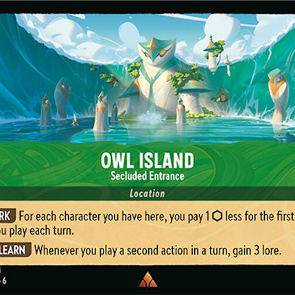 Owl Island - Secluded Entrance (102/204) [Azurite Sea]