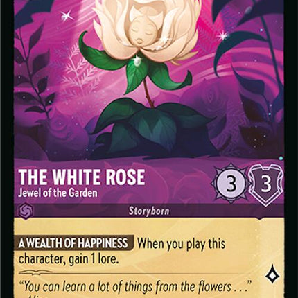 The White Rose - Jewel of the Garden (40/204) [Azurite Sea]