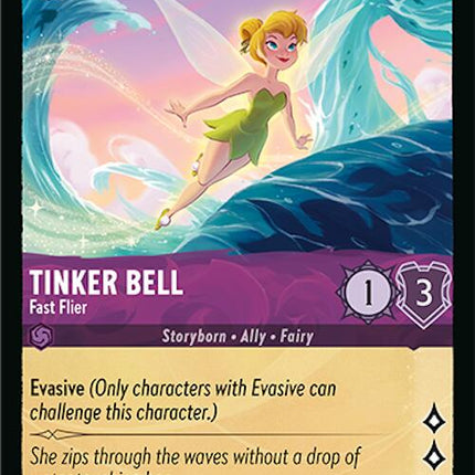 Tinker Bell - Fast Flier (43/204) [Azurite Sea]