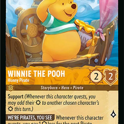 Winnie the Pooh - Hunny Pirate (3/204) [Azurite Sea]