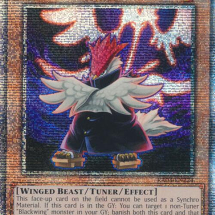 Blackwing - Vayu the Emblem of Honor (Quarter Century Secret Rare) [RA03-EN224] Quarter Century Secret Rare