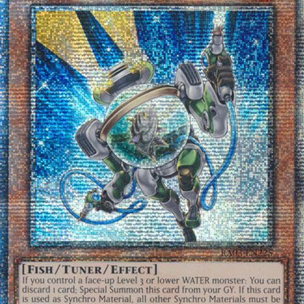 Fishborg Blaster (Quarter Century Secret Rare) [RA03-EN225] Quarter Century Secret Rare