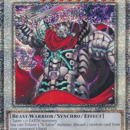 XX-Saber Gottoms (Quarter Century Secret Rare) [RA03-EN226] Quarter Century Secret Rare