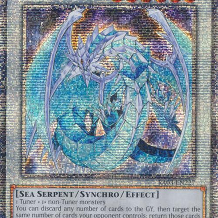 Brionac, Dragon of the Ice Barrier (Quarter Century Secret Rare) [RA03-EN227] Quarter Century Secret Rare