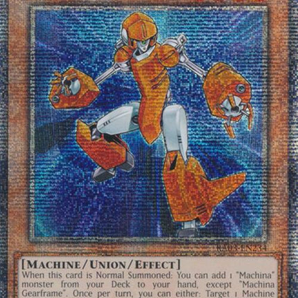 Machina Gearframe (Quarter Century Secret Rare) [RA03-EN234] Quarter Century Secret Rare