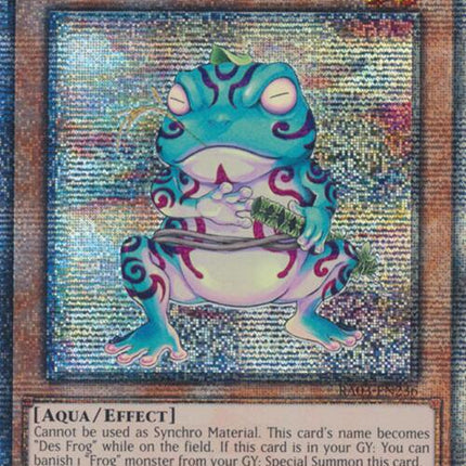 Ronintoadin (Quarter Century Secret Rare) [RA03-EN236] Quarter Century Secret Rare