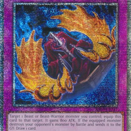 Horn of the Phantom Beast (Quarter Century Secret Rare) [RA03-EN241] Quarter Century Secret Rare