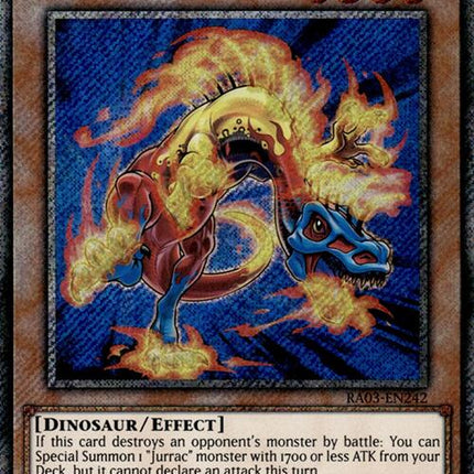 Jurrac Guaiba (Platinum Secret Rare) [RA03-EN242] Platinum Secret Rare