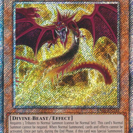Slifer the Sky Dragon (Platinum Secret Rare) [RA03-EN244] Platinum Secret Rare