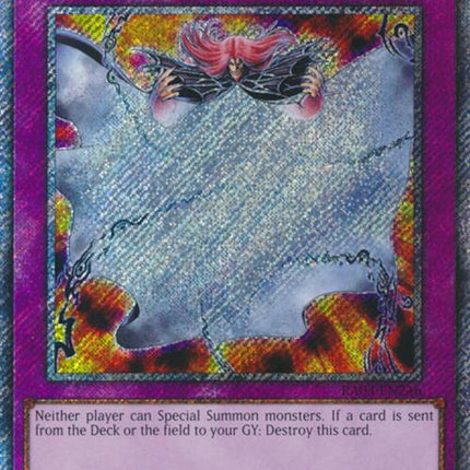 Vanity's Emptiness (Platinum Secret Rare) [RA03-EN246] Platinum Secret Rare