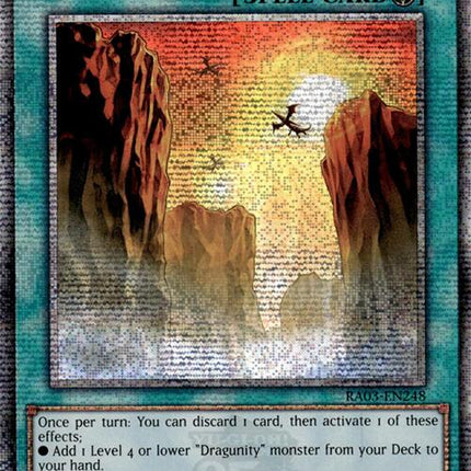 Dragon Ravine (Quarter Century Secret Rare) [RA03-EN248] Quarter Century Secret Rare