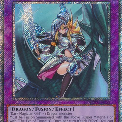 Dark Magician Girl the Dragon Knight (Platinum Secret Rare) [RA03-EN258] Platinum Secret Rare