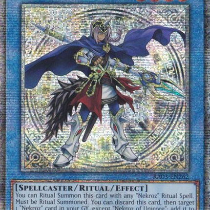 Nekroz of Unicore (Quarter Century Secret Rare) [RA03-EN262] Quarter Century Secret Rare