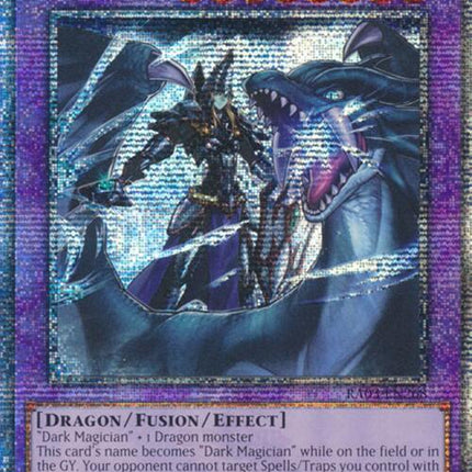 Dark Magician the Dragon Knight (Quarter Century Secret Rare) [RA03-EN268] Quarter Century Secret Rare
